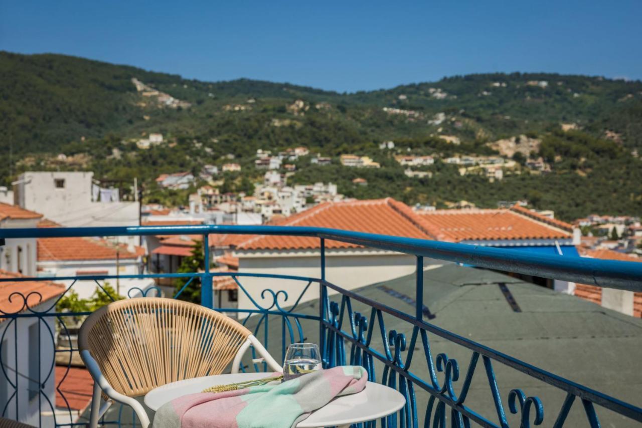 The Blue Hotel Skiathos Exterior foto
